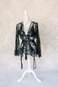what to wear to a boudoir session, a body form shows off lingerie that can be borrowed for a boudoir photoshoot in Huntington Beach, California with OC Boudoir